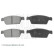 Brake Pad Set, disc brake ADG042102 Blue Print, Thumbnail 2