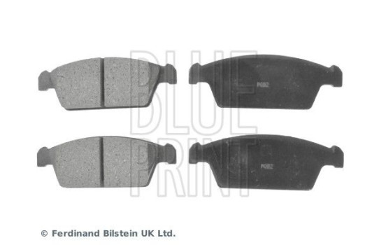 Brake Pad Set, disc brake ADG042102 Blue Print, Image 2
