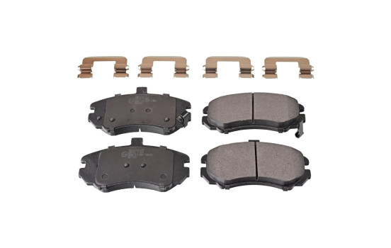 Brake Pad Set, disc brake ADG042103 Blue Print