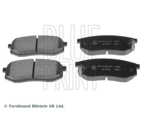 Brake Pad Set, disc brake ADG042104 Blue Print, Image 2
