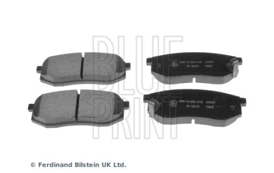 Brake Pad Set, disc brake ADG042104 Blue Print, Image 2