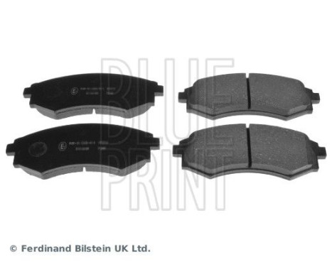 Brake Pad Set, disc brake ADG042105 Blue Print, Image 2