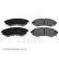 Brake Pad Set, disc brake ADG042105 Blue Print, Thumbnail 2