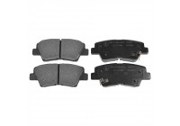 Brake Pad Set, disc brake ADG042109 Blue Print