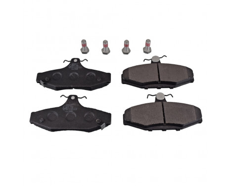 Brake Pad Set, disc brake ADG04211 Blue Print
