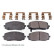 Brake Pad Set, disc brake ADG042112 Blue Print, Thumbnail 3