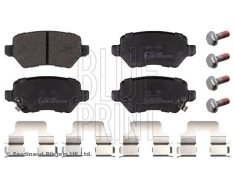 Brake Pad Set, disc brake ADG042116 Blue Print, Image 2