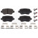 Brake Pad Set, disc brake ADG042116 Blue Print, Thumbnail 2