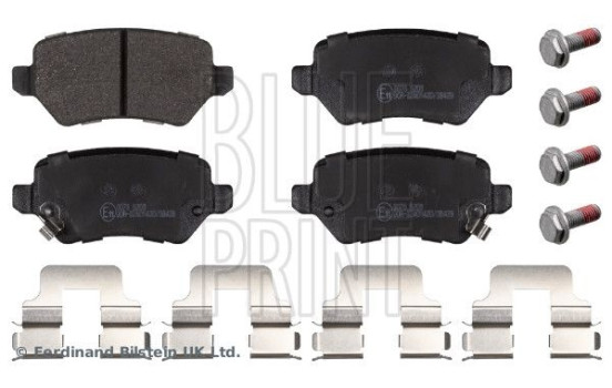 Brake Pad Set, disc brake ADG042116 Blue Print, Image 2