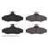 Brake Pad Set, disc brake ADG04212 Blue Print, Thumbnail 2