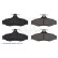Brake Pad Set, disc brake ADG04212 Blue Print, Thumbnail 2