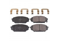 Brake Pad Set, disc brake ADG042121 Blue Print