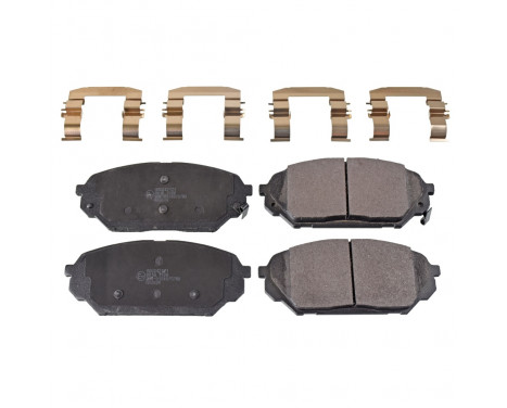 Brake Pad Set, disc brake ADG042121 Blue Print