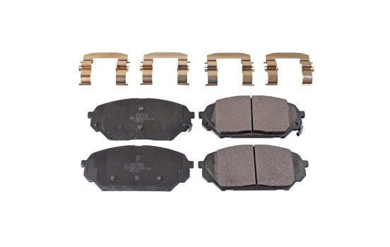 Brake Pad Set, disc brake ADG042121 Blue Print