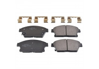 Brake Pad Set, disc brake ADG042122 Blue Print