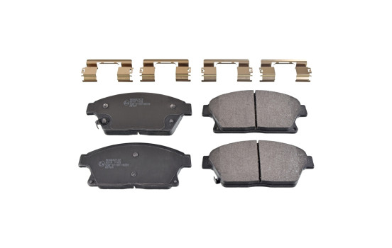 Brake Pad Set, disc brake ADG042122 Blue Print