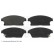 Brake Pad Set, disc brake ADG042122 Blue Print, Thumbnail 2