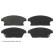 Brake Pad Set, disc brake ADG042122 Blue Print, Thumbnail 2