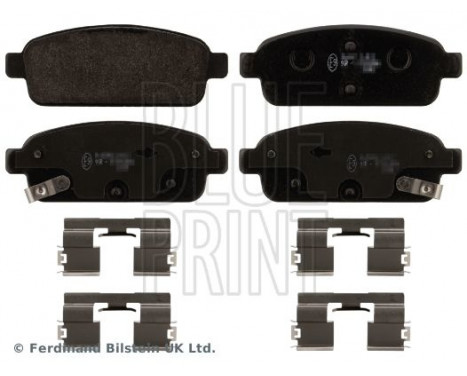 Brake Pad Set, disc brake ADG042123 Blue Print, Image 2