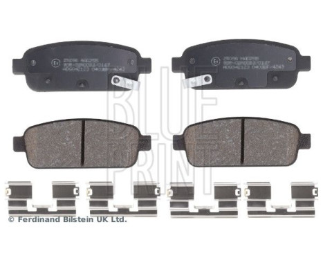 Brake Pad Set, disc brake ADG042123 Blue Print, Image 2