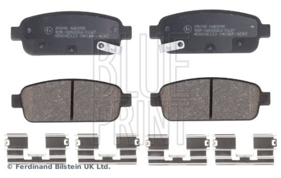 Brake Pad Set, disc brake ADG042123 Blue Print, Image 2