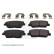 Brake Pad Set, disc brake ADG042126 Blue Print, Thumbnail 2