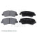 Brake Pad Set, disc brake ADG042128 Blue Print, Thumbnail 2