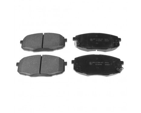 Brake Pad Set, disc brake ADG042130 Blue Print