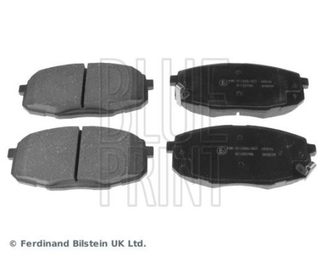 Brake Pad Set, disc brake ADG042130 Blue Print, Image 2