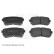 Brake Pad Set, disc brake ADG042132 Blue Print, Thumbnail 2