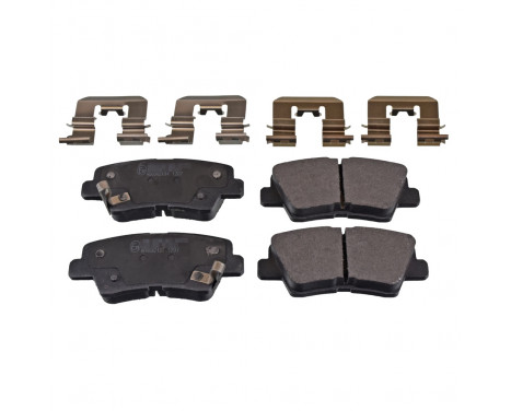 Brake Pad Set, disc brake ADG042134 Blue Print