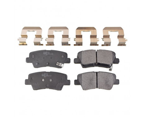 Brake Pad Set, disc brake ADG042138 Blue Print