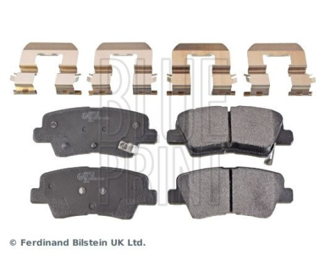 Brake Pad Set, disc brake ADG042138 Blue Print, Image 3
