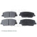 Brake Pad Set, disc brake ADG042140 Blue Print, Thumbnail 2