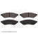 Brake Pad Set, disc brake ADG042144 Blue Print, Thumbnail 2