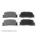Brake Pad Set, disc brake ADG042147 Blue Print, Thumbnail 2