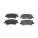 Brake Pad Set, disc brake ADG042153 Blue Print