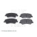 Brake Pad Set, disc brake ADG042153 Blue Print, Thumbnail 2