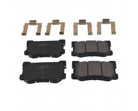 Brake Pad Set, disc brake ADG042155 Blue Print