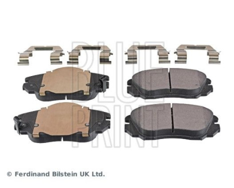 Brake Pad Set, disc brake ADG042157 Blue Print, Image 2