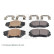 Brake Pad Set, disc brake ADG042157 Blue Print, Thumbnail 2