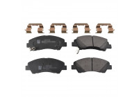 Brake Pad Set, disc brake ADG042158 Blue Print
