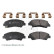 Brake Pad Set, disc brake ADG042158 Blue Print, Thumbnail 3