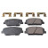 Brake Pad Set, disc brake ADG042159 Blue Print