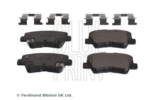 Brake Pad Set, disc brake ADG042160 Blue Print, Image 2