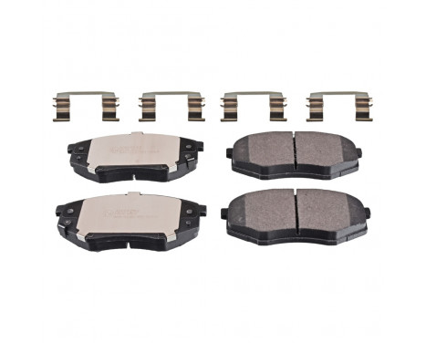 Brake Pad Set, disc brake ADG042162 Blue Print