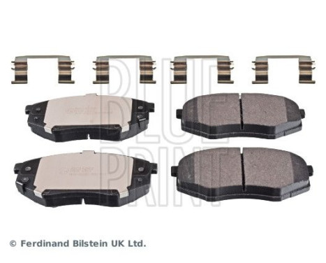 Brake Pad Set, disc brake ADG042162 Blue Print, Image 2