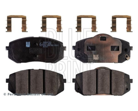 Brake Pad Set, disc brake ADG042163 Blue Print, Image 2