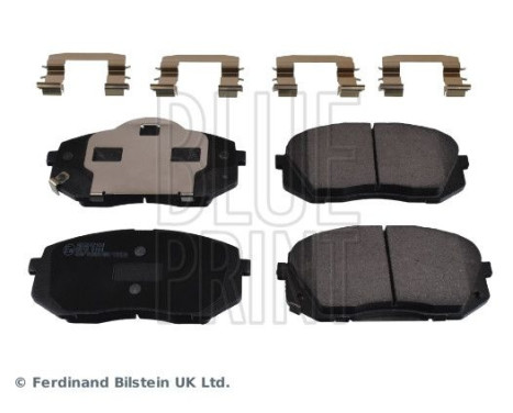Brake Pad Set, disc brake ADG042164 Blue Print, Image 2