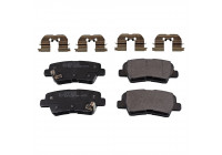 Brake Pad Set, disc brake ADG042165 Blue Print